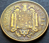Cumpara ieftin Moneda istorica 1 PESETA - SPANIA, anul 1944 * cod 4002 B = excelentă, Europa