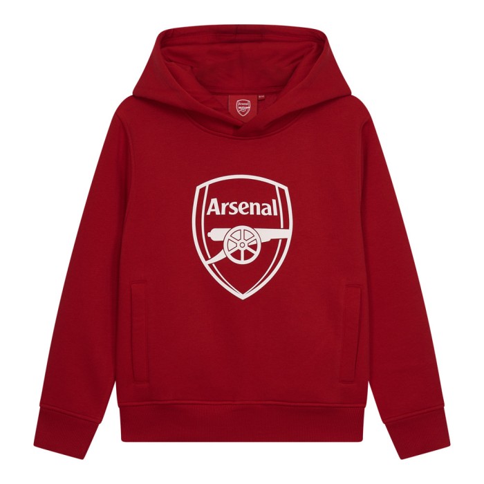 FC Arsenal hanorac cu glugă pentru copii No1 red - 12 let