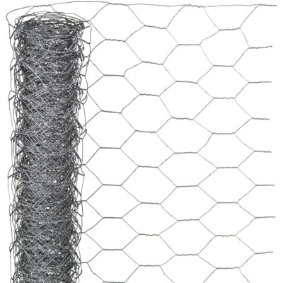 Nature Plasă din s&amp;acirc;rmă, 0,5 x 2,5 m, oțel galvanizat, 25 mm, hexagonal foto