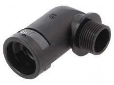 Conectori &icirc;n unghi 90&deg; Filet: metrică,exterior poliamidă 6