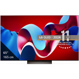 Televizor OLED LG evo 65C41LA, 164 cm, Smart, 4K Ultra HD, 100 Hz, Clasa F (Model 2024)