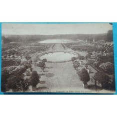 Carte Postala, Versailles, Orangerie et Piece deau des Suisse, perioada interbelica