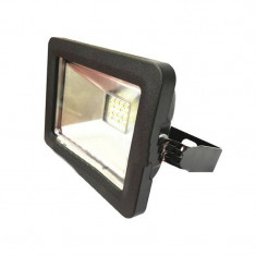 Proiector Gelux cu led slim, SMD, 10 W, 6500 K foto