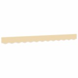 Cumpara ieftin Panza de rezerva fald copertina, crem 350 cm dungi