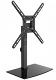 Suport tv barkan tabletop stand tv 29-58 an elegant table-top stand to replace the legs