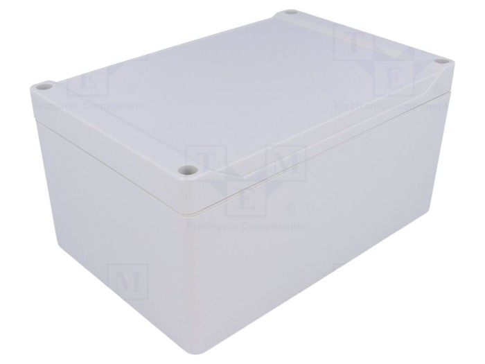 Carcasă universală ABS gri IP66