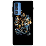 Husa compatibila cu Motorola G100 model Borderlands, Silicon, TPU, Viceversa