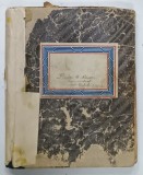 CAIET PENTRU LIMBA ROMANA AL ELEVULUI PREDA C. RADU , CLS. VII , GALATI , 1941-1942