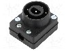 Conector circular, tata, 8 pini, BULGIN - PX0551