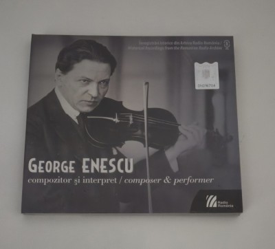 Cd Audio George Enescu Compozitor si interpret Cd sigilat foto