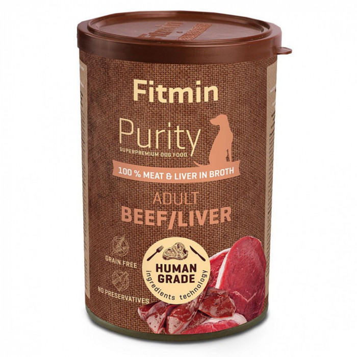 Fitmin Purity Adult Beef / Liver 400 g