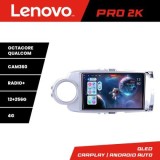 Navigatie Toyota Yaris 2010-2018 Lenovo Kit-YARIS10 8 core QLED 2K 12+256 360 Android Waze USB Navigatie Internet Youtube Radio Lenovo CarStore Techno