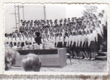 Bnk foto - Pionieri - cor - serbare, Alb-Negru, Romania de la 1950