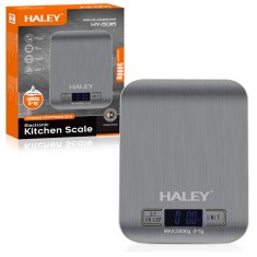 Cantar de bucatarie HALEY, maxim 5 kg, Include o tava pentru cantarire