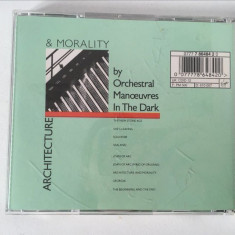 * CD muzica: Orchestral Manoeuvres In The Dark ‎– Architecture & Morality