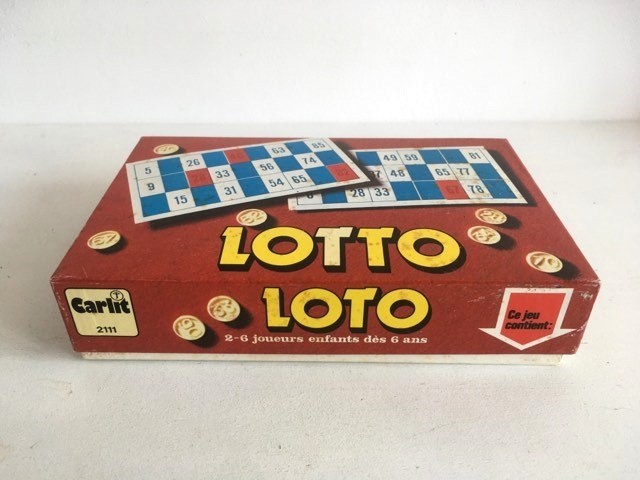 * Joc vechi, vintage, LOTTO, cu instructiuni in limba De, It si Fr, colectie