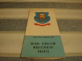 Ghidul strazilor Municipiului Oradea - cu harta - 1981