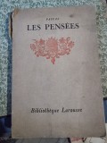 Les Pensees - Pascal vol.!