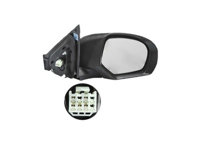 Oglinda exterioara Suzuki Swift (Fz/Nz), 09.2010-, Dreapta, reglare electrica; grunduit; incalzita; geam convex; cromat; 5 pini foto