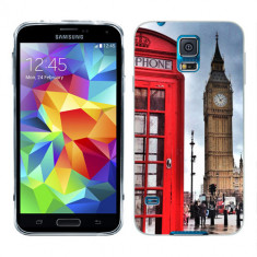 Husa Samsung Galaxy S5 Mini G800F Silicon Gel Tpu Model London foto