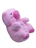 Jucarie de plus Capibara roz cu functie de respiratie, melodii linistitoare si lumina