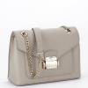 Geanta taupe deschis David Jones CM7386 11