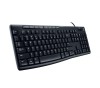 Tastatura Logitech Media Keyboard K200, USB, Negru