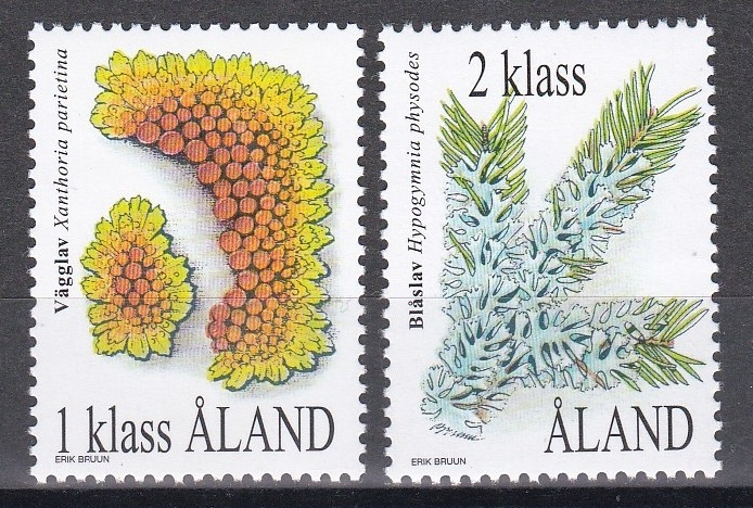 Aland 1999 - Licheni, MNH