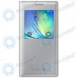 Husa Samsung Galaxy A5 S View argintie EF-CA500BSEGWW