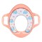 Reductor WC Honey Baby, Model Curcubeu, Cu M&acirc;nere, Fete, Culoare Roz, Dimensiuni 41x37cm