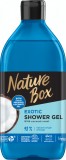 Gel de dus cu ulei de cocos 100% presat la rece, 385ml, Nature Box