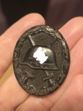Insigna de ranit WW2 Germana + bonus medalie cruce