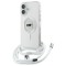 Husa MagSafe pentru Apple iPhone 16, Karl Lagerfeld, IML Crossbody Karl&#039;s Head, Transparenta