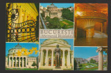 CPIB 20412 CARTE POSTALA - BUCURESTI. ATENEUL ROMAN, Circulata, Fotografie