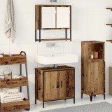 vidaXL Set de Mobilier pentru Baie &icirc;n 2 Piese din Lemn Vechi și Lemn Prelucrat