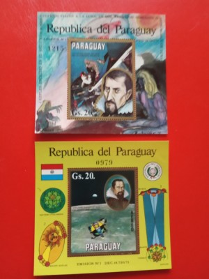 PARAGUAY, SPACE KEPLER - COLIȚE MNH foto