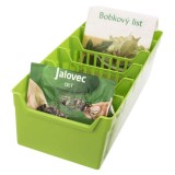 Organizator pentru condimente verde 30x13x8 cm Handy KitchenServ
