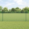 Gard Fier Sudat cu 22 U Posturi Verde 1x50 m Oțel