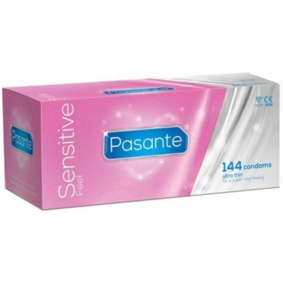 PASANTE - SENSITIVE ULTRAFINE CONDOMS 144 UNITS foto