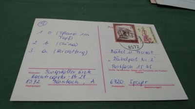 CARTE POSTALA AUSTRIA -CIRCULATA foto