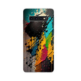 Cumpara ieftin Folie Skin Compatibila cu Samsung Galaxy S10 Plus Wrap Skin Printing Sticker Splash, Oem