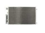 Condensator climatizare Nissan Qashqai/Qashqai +2, 02.2014, motor 2.0, 103 kw benzina, cutie manuala/CVT, full aluminiu brazat, 645x400x16 mm, cu