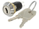 Comutator cu cheie ON-ON DPDT