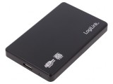 Carcasă hard discuri 2,5&quot; USB 3.0 ABS Neagră