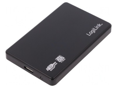 Carcasă hard discuri 2,5&amp;quot; USB 3.0 ABS Neagră foto