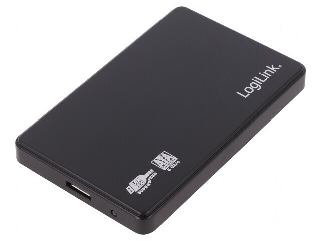 Carcasă hard discuri 2,5&quot; USB 3.0 ABS Neagră
