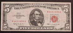 America 5 Dolari 1963 seria A44313606A