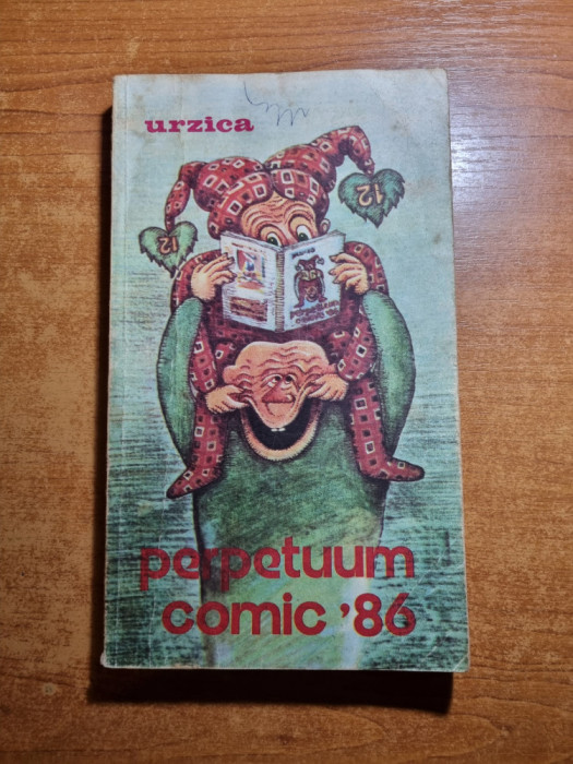 almanah urzica - perpetuum comic - din anul 1986