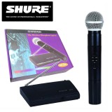 LICHIDARE STOC! MICROFON PROFESIONAL SHURE SH200,RECEIVER INCLUS,SUNET HI FI!