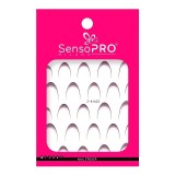 Abtibild Unghii SensoPRO Milano - French Black